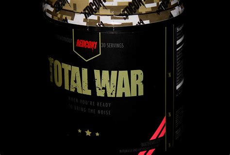 Redcon1 Total War Review: Strong stimulant powered .